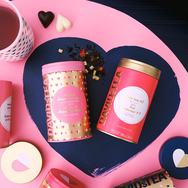 shopSQUAREONE's tweet photo. Love is in the air! See the latest #ValentinesDay promotions from @DAVIDsTEA in-store. Located on Level 2 across from #SimonsSQ1 https://t.co/PFB90ddbTb