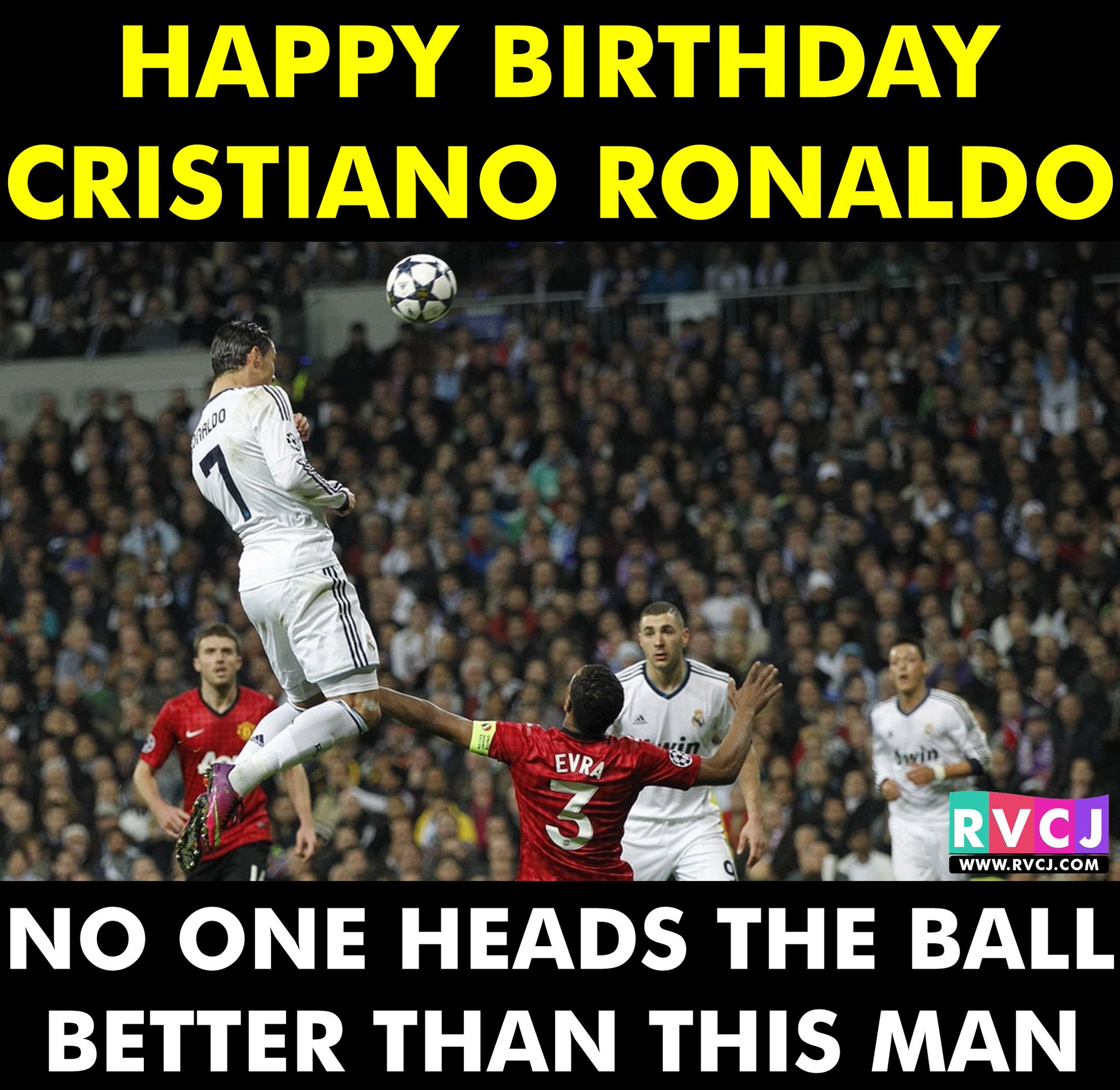 Happy Birthday Cristiano ronaldo 