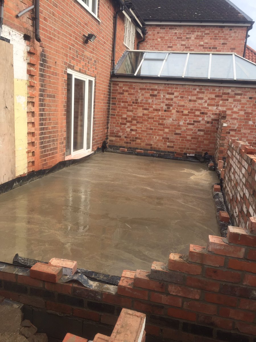 spacesbuilding's tweet image. Floor concreted.