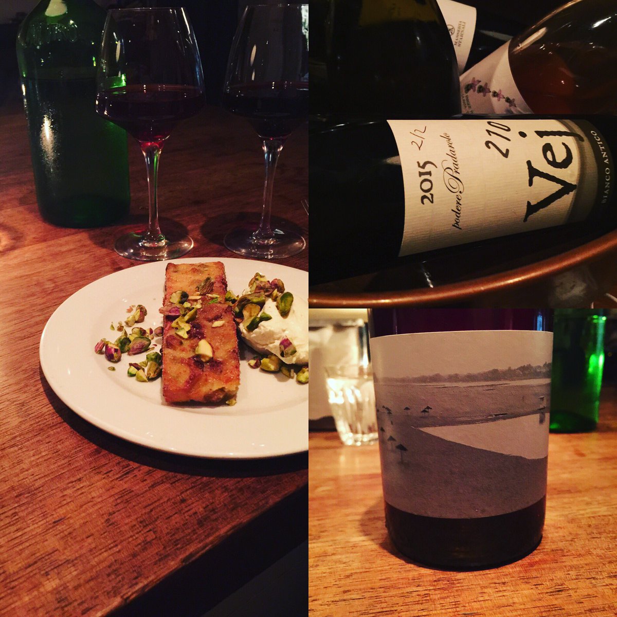 Amazing <a href="/ducksoupsoho/">Ducksoup</a>  Had some nibbles &amp; converted <a href="/dottisbrady/">DottisBrady22</a> This dessert changed how feel about polenta on a deeply personal level