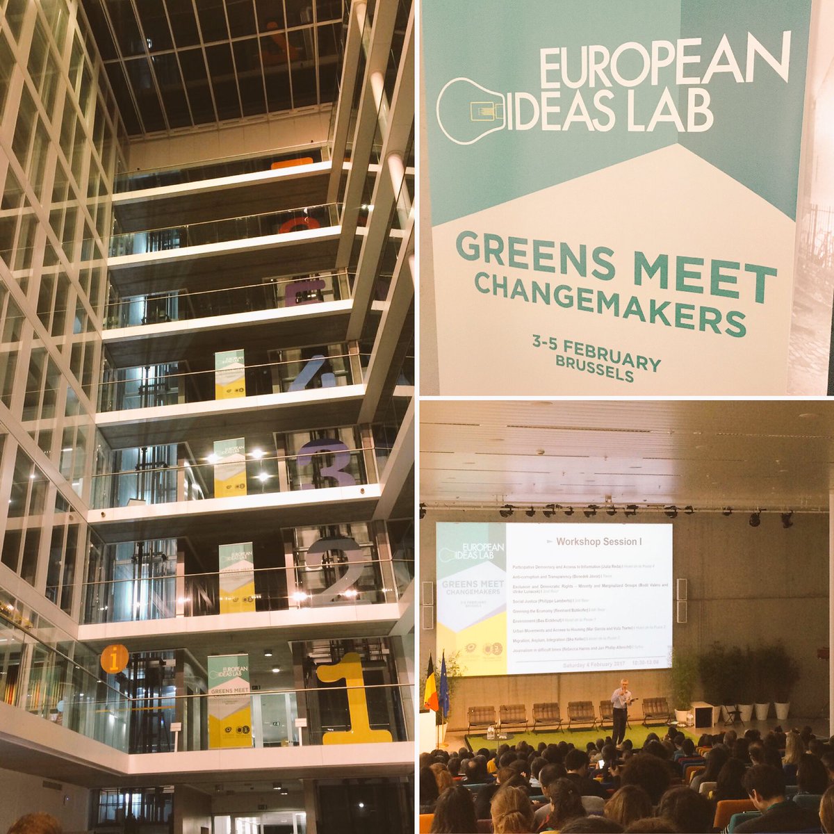 Great to be part of the #EUIdeasLab in #Brussels. 3 days full of #ideas for a #greenfuture 🌱💡