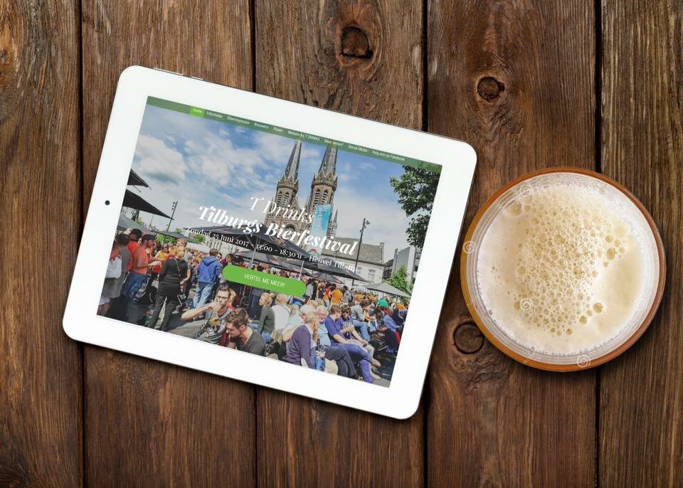 De winter heeft wel lang genoeg geduurd. Tijd voor de lente, én een nieuwe site! tilburgsbierfestival.nl