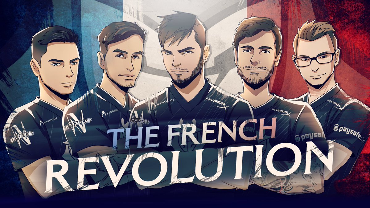 G2esports's tweet photo. #TheFrenchRevolution starts today.
https://t.co/Oz6gFGMlOZ https://t.co/kWCURNKjDj