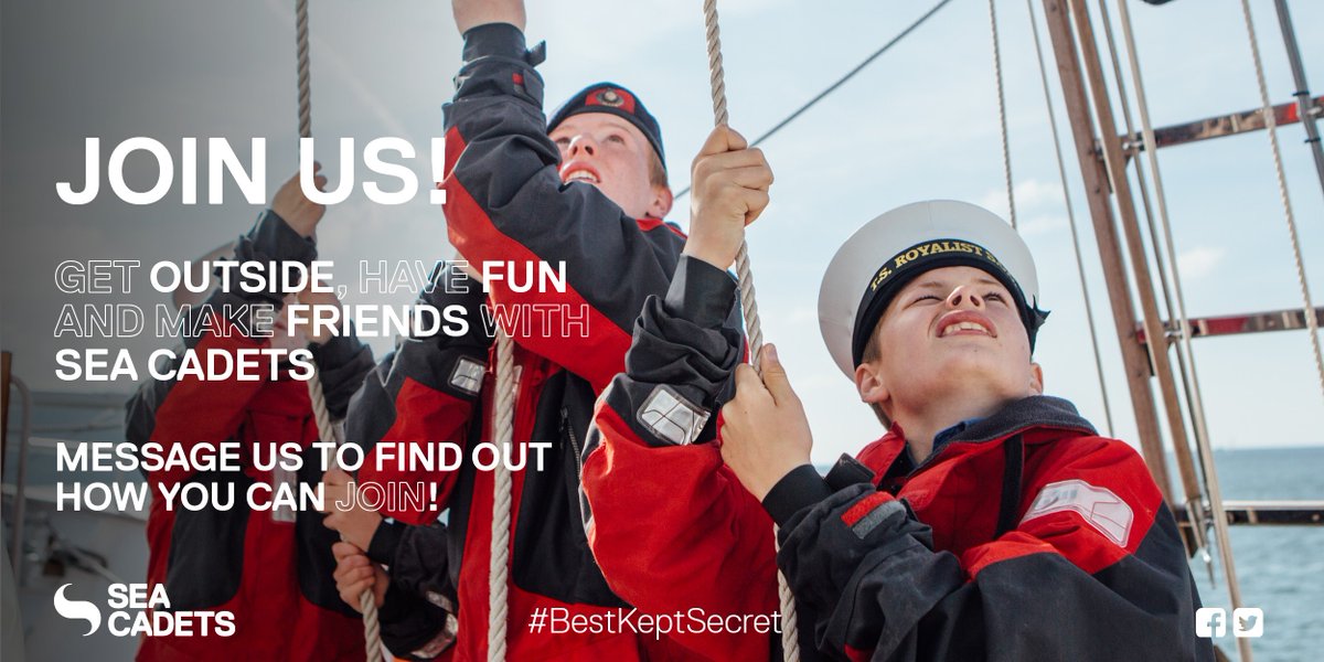 Norwich Sea Cadets is recruiting now! Message us for details!
Please can everyone retweet as much as possible!