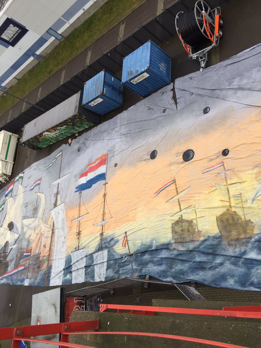 Voor altijd de mooiste #feyenoord #zilvervloot #rotterdam #feijenoorder #piethein #sfeerteam #museumnacht @museumnacht010