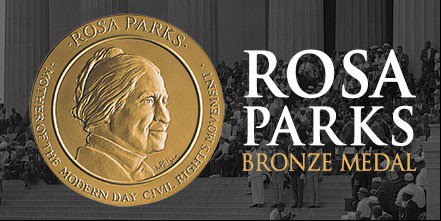 usmint's tweet photo. Teach your #students about the mother of the freedom movement: https://t.co/zcpNZCPvEy #USMintED #RosaParks #AfricanAmericanHistoryMonth https://t.co/VLZegRyeMW