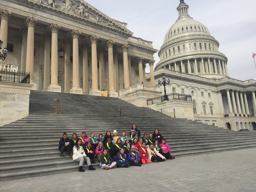 JTES Safety Patrol exploring Washington DC.