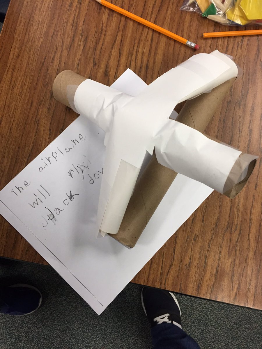 5thChampions's tweet photo. What would be a faster, safer way for Jack to get down the beanstalk?#STEAMempowers #1stgradeproblemsolvers @NauKnights https://t.co/mvn1xdTBTC