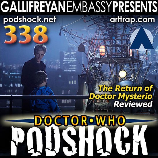 Podshock's tweet image. #DoctorWho Podshock 338 now available. We review ‘The Return of Doctor Mysterio’ gallifreyanembassy.org/vortex/podshoc…