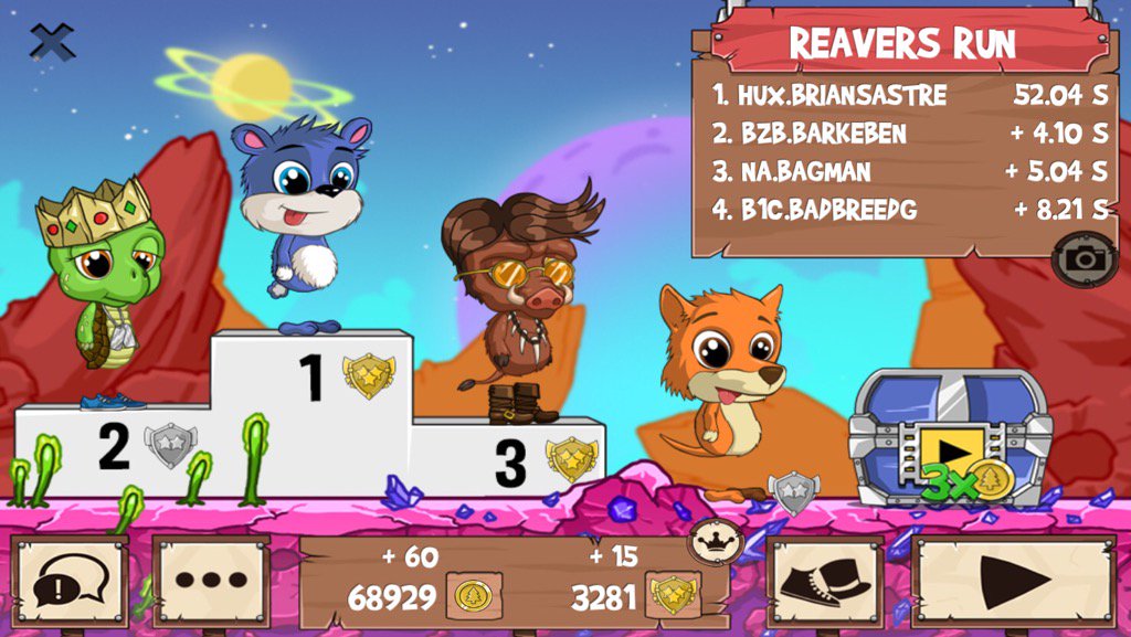 Briansastre's tweet photo. Get on my level, son! #funrun2 #Barkeben #Bagman #BadBreedG https://t.co/5QPs39SRHd