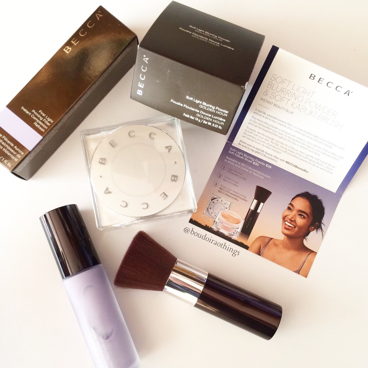 Love for these products from Becca! <a href="/becca_cosmetics/">becca</a> <a href="/influenster/">Influenster</a> #beccafixesbadfaceday #beccabeautyblur #contest