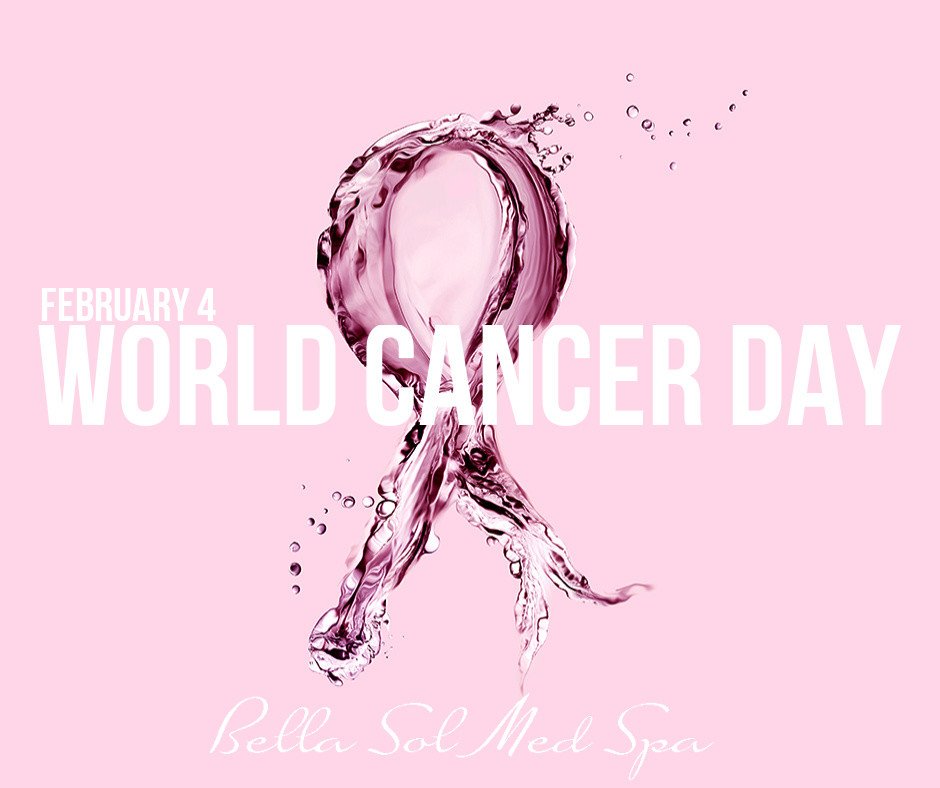 BellaSolMedSpa's tweet photo. We support World Cancer Day and all those who have been touched by Cancer! https://t.co/CTwuU5NsU0