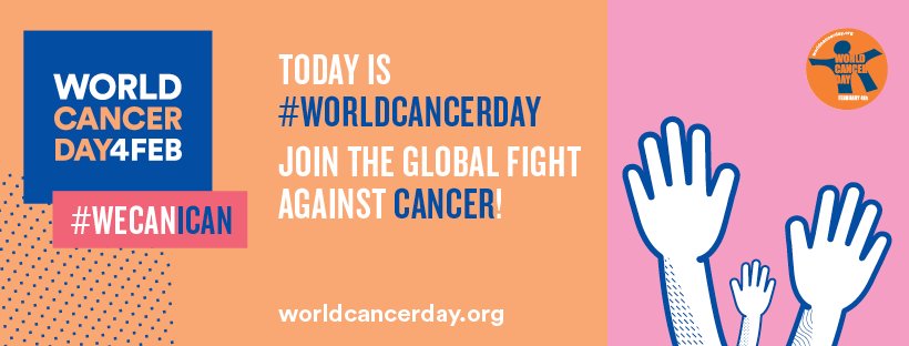 Join the global effort &amp; get involved in the fight against cancer with the hashtag #WeCanICan. More info: bit.ly/1Q6iVEz