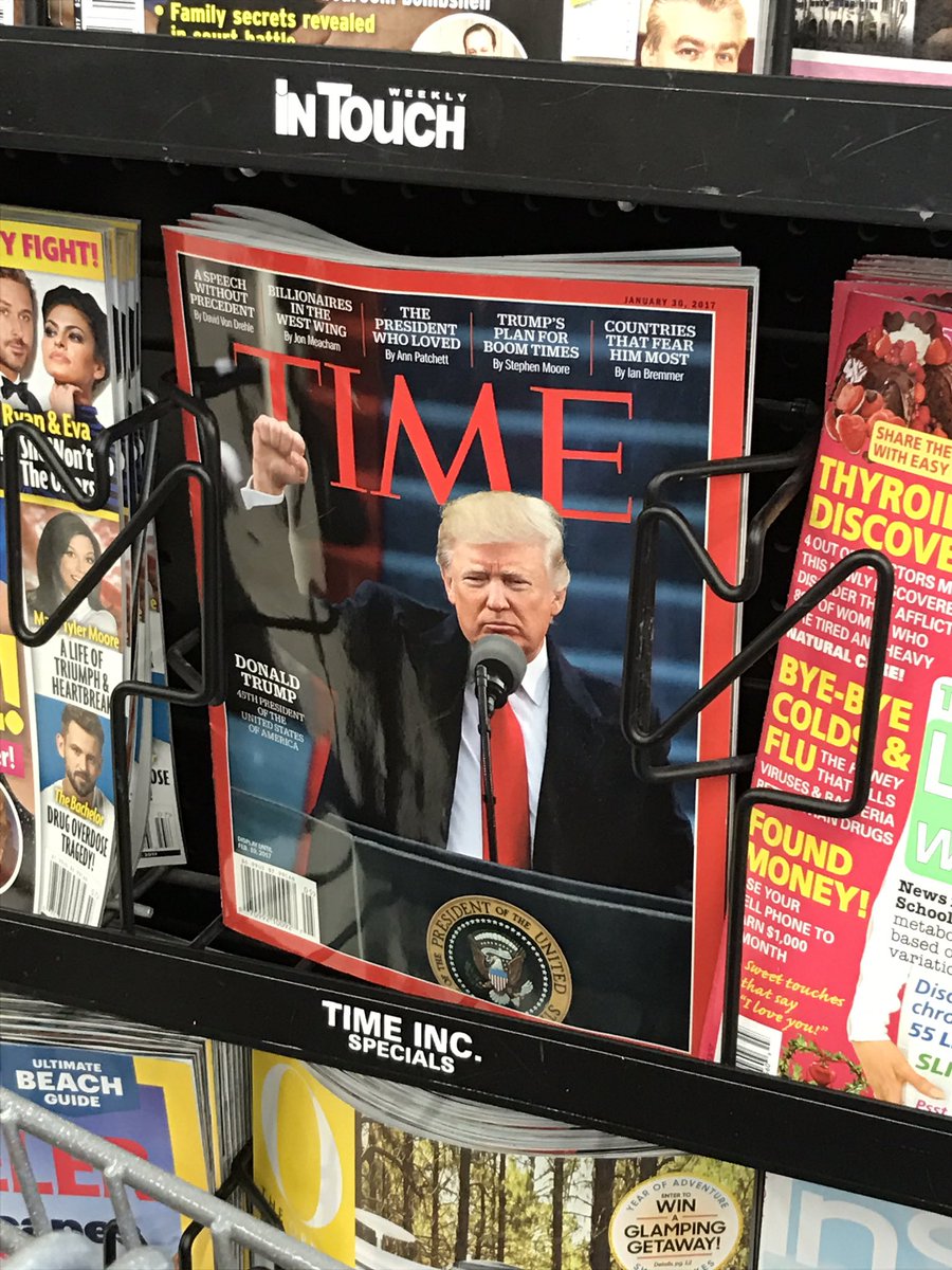 chittieb's tweet photo. Aria kept saying "Grandpa" to this magazine. 😂😂😂 https://t.co/SlM0tA9b7v