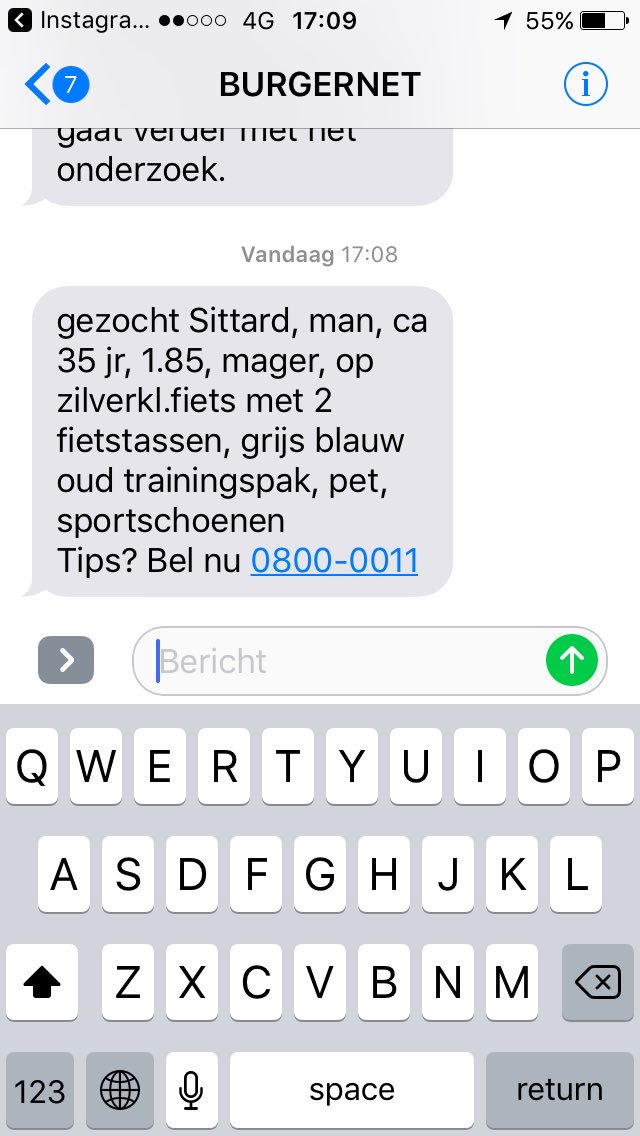gezocht #Sittard trainingspak, pet, sportschoenen
Tips? Bel nu 0800-0011 <a href="/BurgernetNL/">Burgernet Nederland</a>