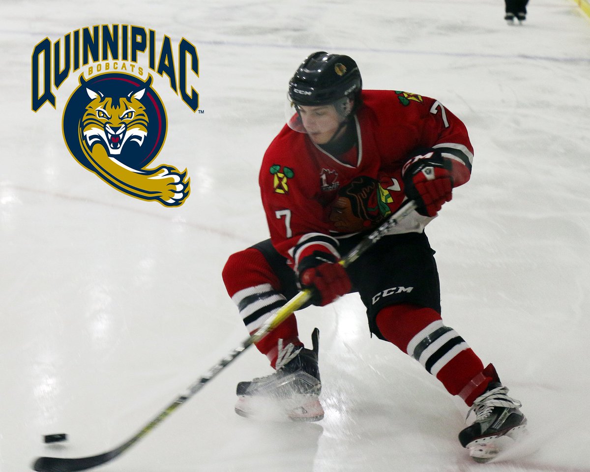 BrockBraves's tweet photo. A big congrats to Braves F @devmoore4 on his commitment to Div 1 @QU_MIH. Press release to follow.. #BeBoldBeBrave #Development @CCHLTier1 https://t.co/1jOwSycxtT