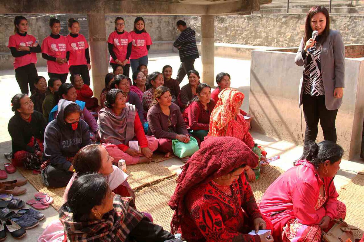 NepalBCF's tweet photo. World Cancer Day 2017- Breast Cancer Screening and Interactive Program in Lalitpur.
#worldcancerday #wecanican #breastcancer https://t.co/FWFhhBwRMP