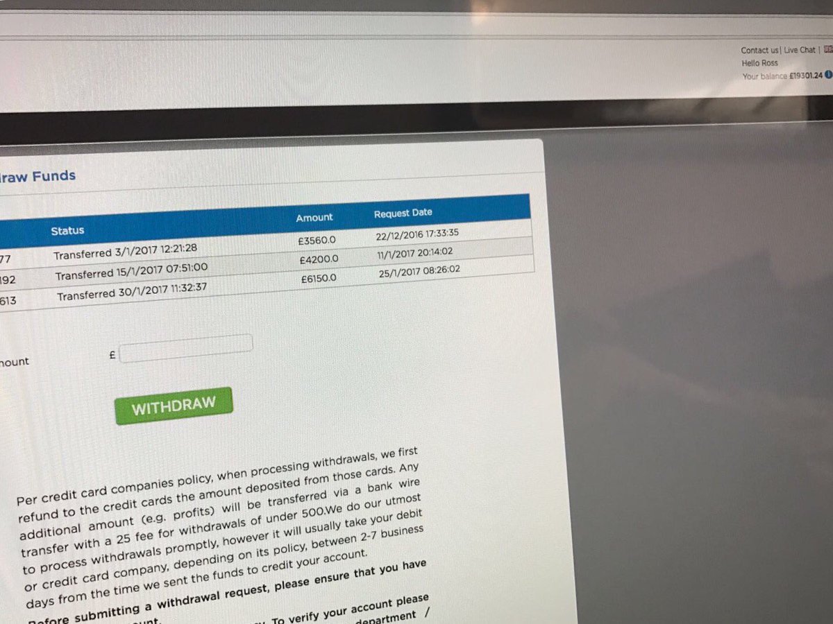 FHTJordan's tweet image. Client withdrawals and feedback from January! Couple of opportunities available on my team to trade this week. Free 30 day trial 📲