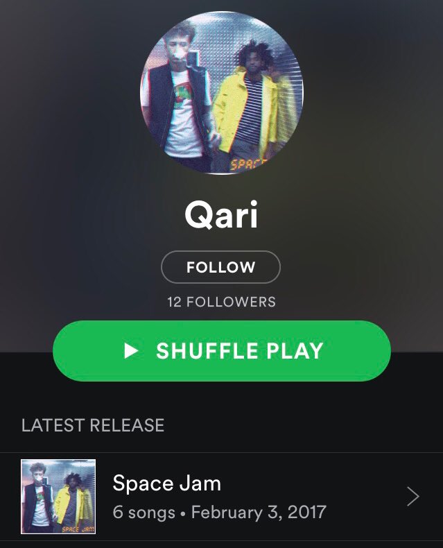 Wi5aM's tweet image. SPACE JAM is now on Spotify, follow @LongLiveCarl on there and keep space jam on repeat