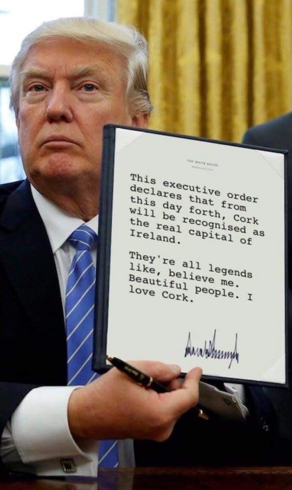 Finally some sense from <a href="/POTUS/">President Donald J. Trump</a> 😂😂