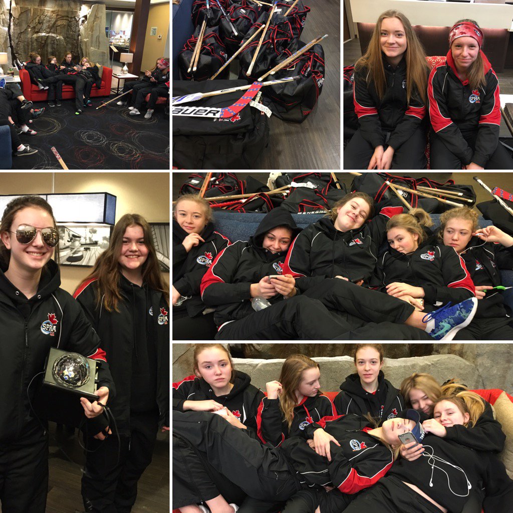 mactaggartCA's tweet photo. @SPRA_Ringette u16AA Team Power: Ready to Rock and Roll to game 3 at #PacificRing @ringettealberta https://t.co/XKHw4NwLS2