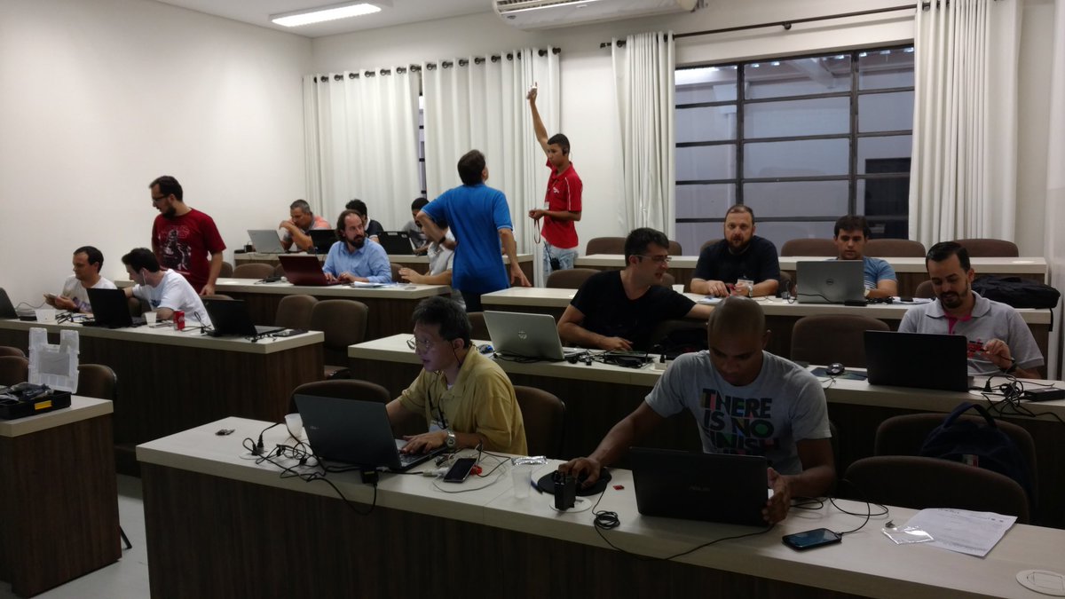 jrnunes's tweet photo. Coding and hacking at CodeJam HCP with IoT Campinas with @fherbas #SITCPS https://t.co/Jdzu8veuVZ
