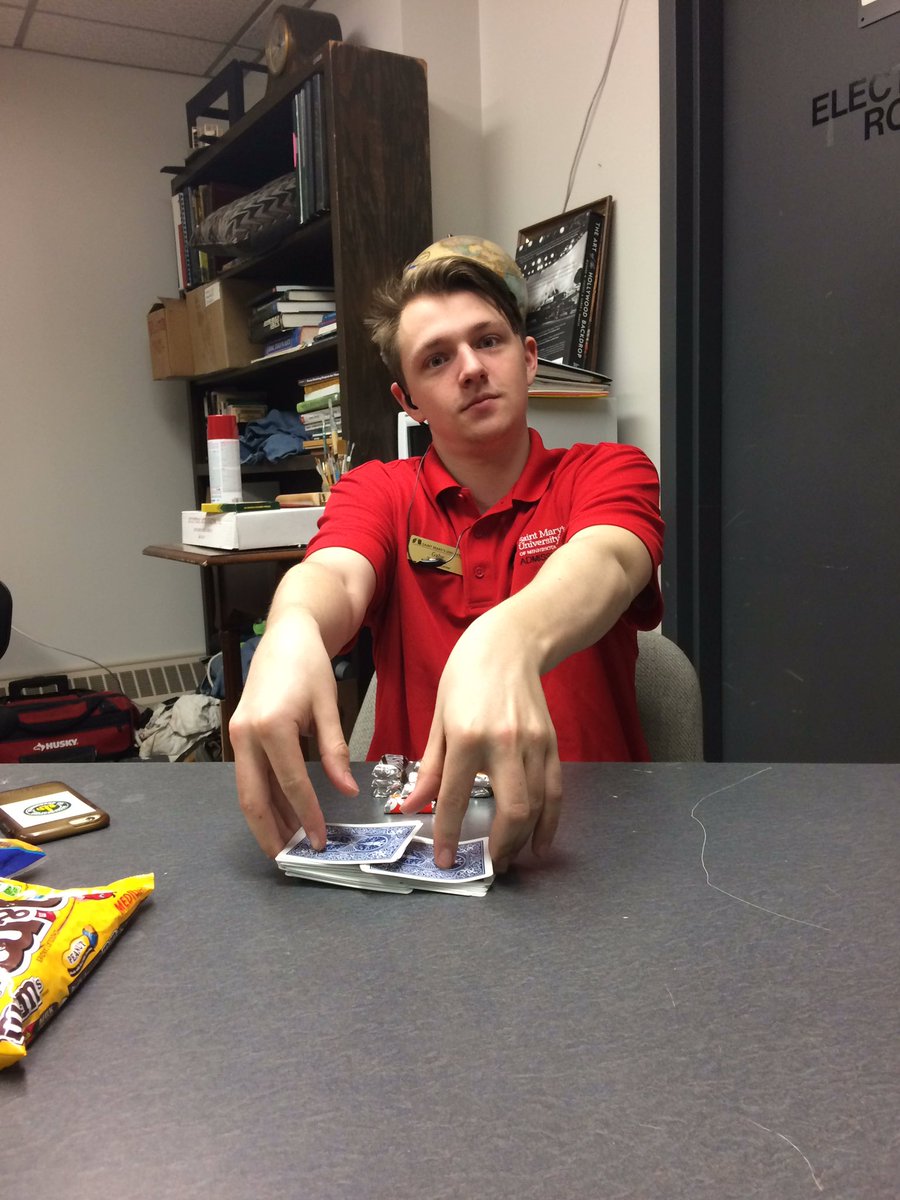 PBrenglaour's tweet photo. #parkerfromtarget cleaning up in chocolate poker at #oneactslive https://t.co/TgTCdbIZR7