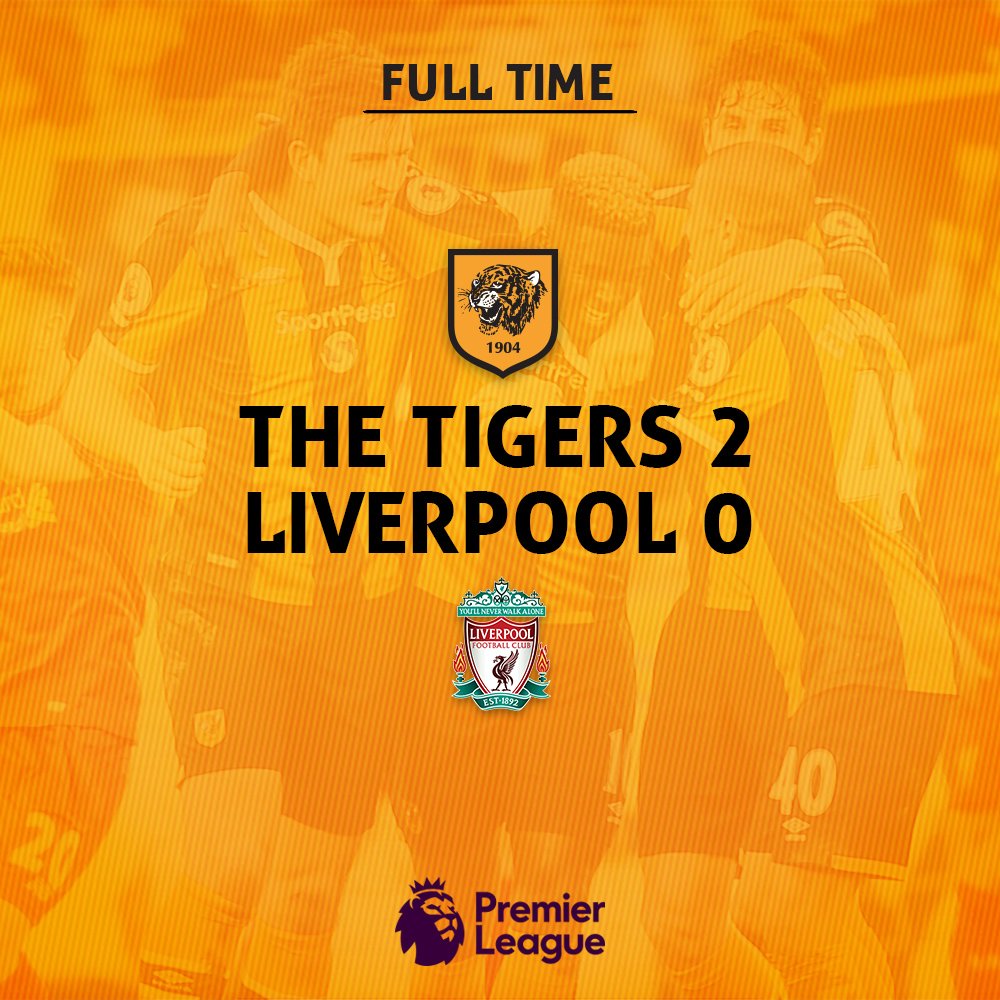 HullCity's tweet photo. 9️⃣0️⃣ | @HullCity 2 (Alfred N’Diaye, Oumar Niasse) @LFC 0 #HULLIV https://t.co/8iM0Nho9qY