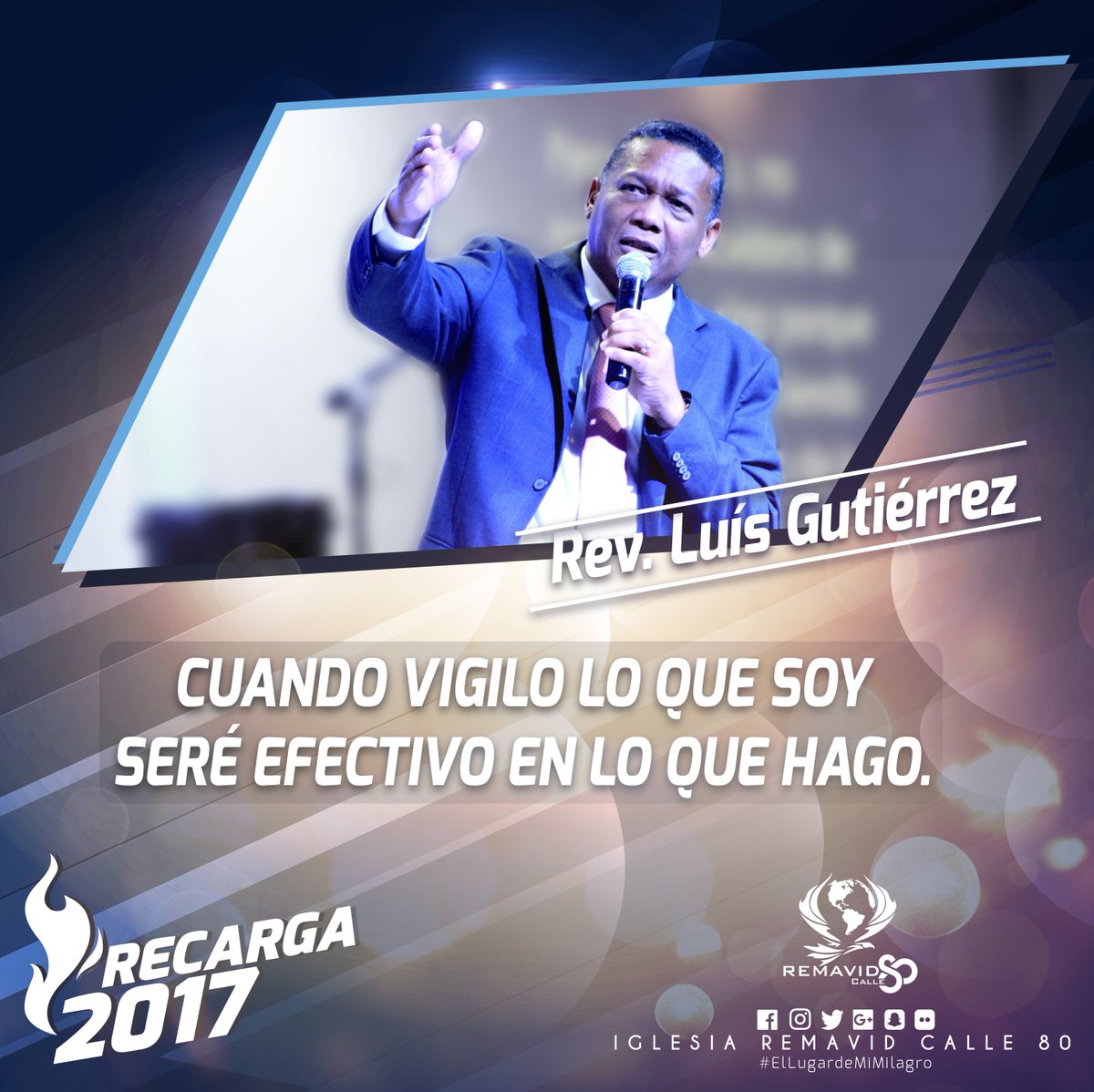 ProezasIglesia's tweet photo. #Recarga2017
#MiRecargaEsJesús
Un liderazgo en Santidad es la Clave. https://t.co/BE6lkZdeJo