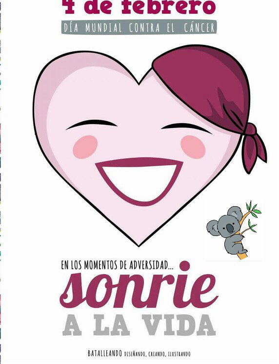 Por esos grandes luchadores en el día mundial contra el cáncer.gracias por sonreir cada dia. <a href="/ASDEEx/">Scouts Extremadura</a>  <a href="/scout_es/">Scouts de España (ASDE)</a>