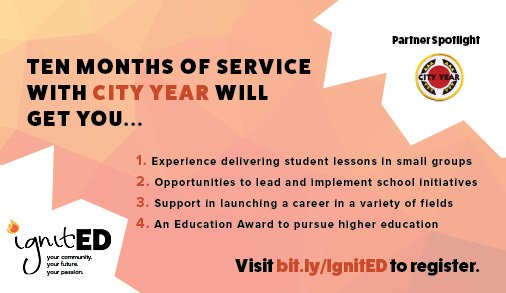 NewSchoolsBR's tweet photo. You have an opportunity to #MakeBetterHappen with @CityYearBR. Learn more at IgnitED🔥. RSVP ➡️ https://t.co/kcB8Rq2AER #TeachBR https://t.co/BIFcINJf1c