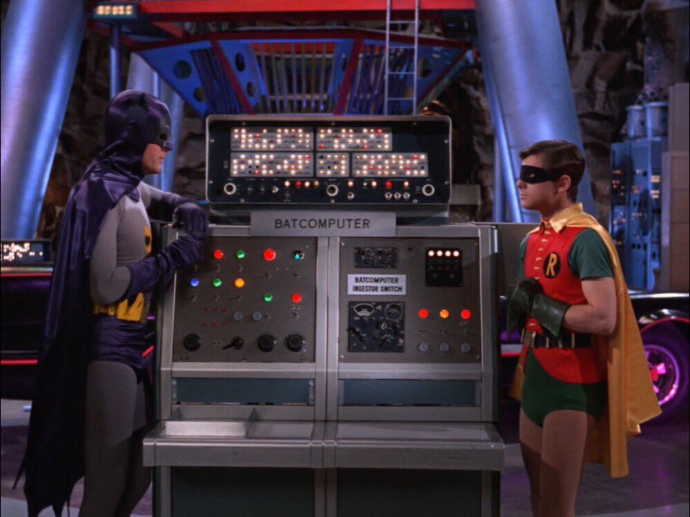 Batman_60s's tweet image. #BeforeIDownloadedTwitter I spent a lot less time on the Batcomputer