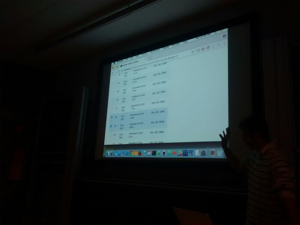 ruby_fosdem's tweet image. Logs of the motion sensor app - @hacrods