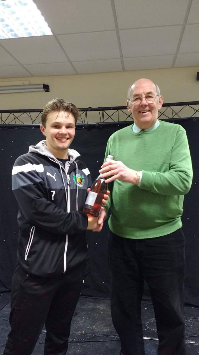 Well done to @SeanGCooke on his 2nd Hat-trick of the season. He's up to 19 for the season and wins our Man of the Match award.