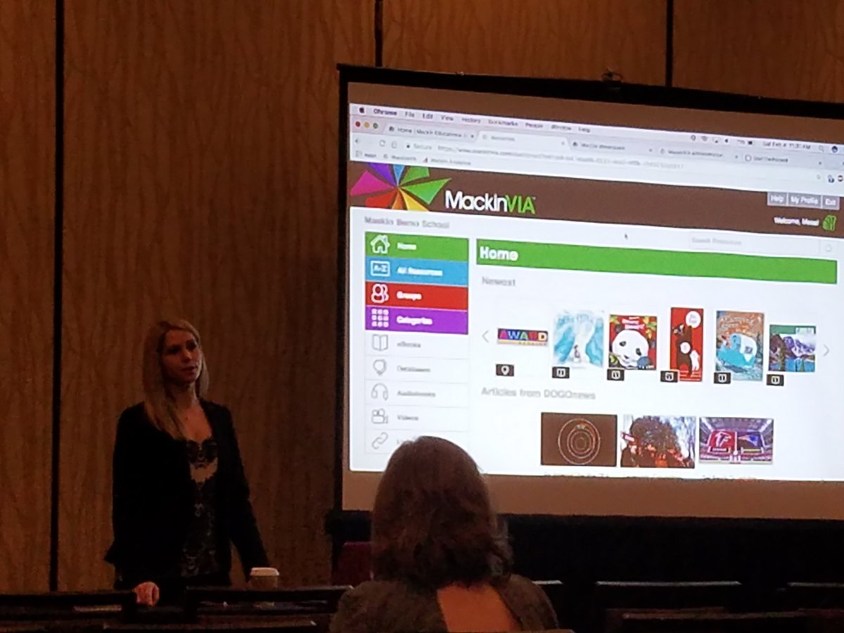 Sharing <a href="/MackinVIA/">MackinVIA</a> goodness <a href="/mesakheise/">Mesa Heise</a> #csla17 #4csla