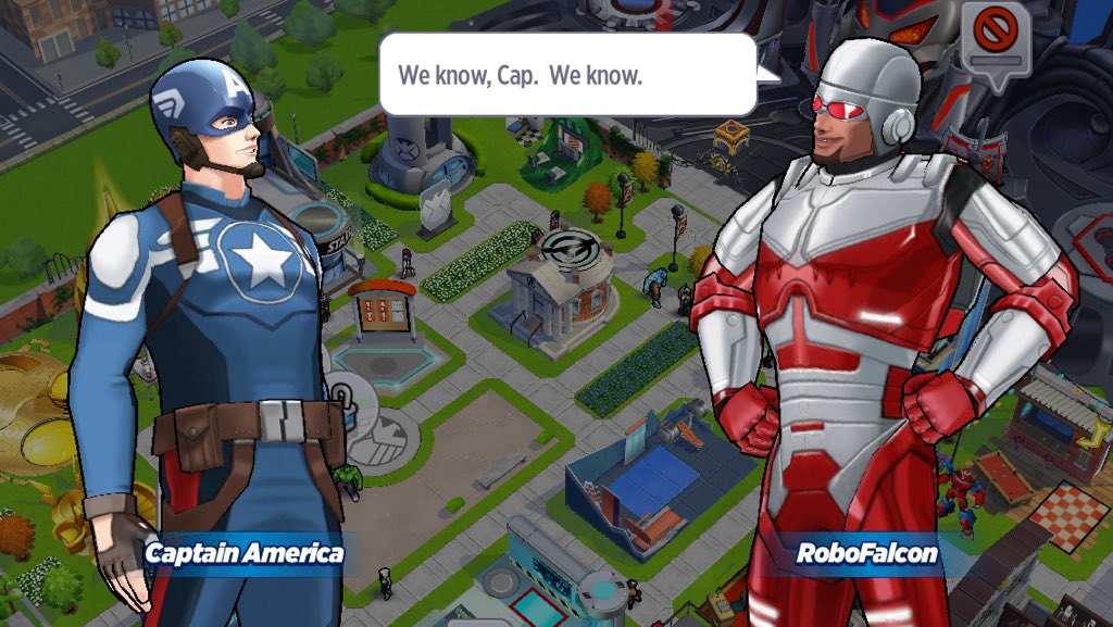AvAcBrit's tweet photo. Deep Cover! Part 2 (4/4)
#AvengersAcademy #AvAc #Falcon #CaptainAmerica #RoboFalcon https://t.co/RWvO7SfZCY
