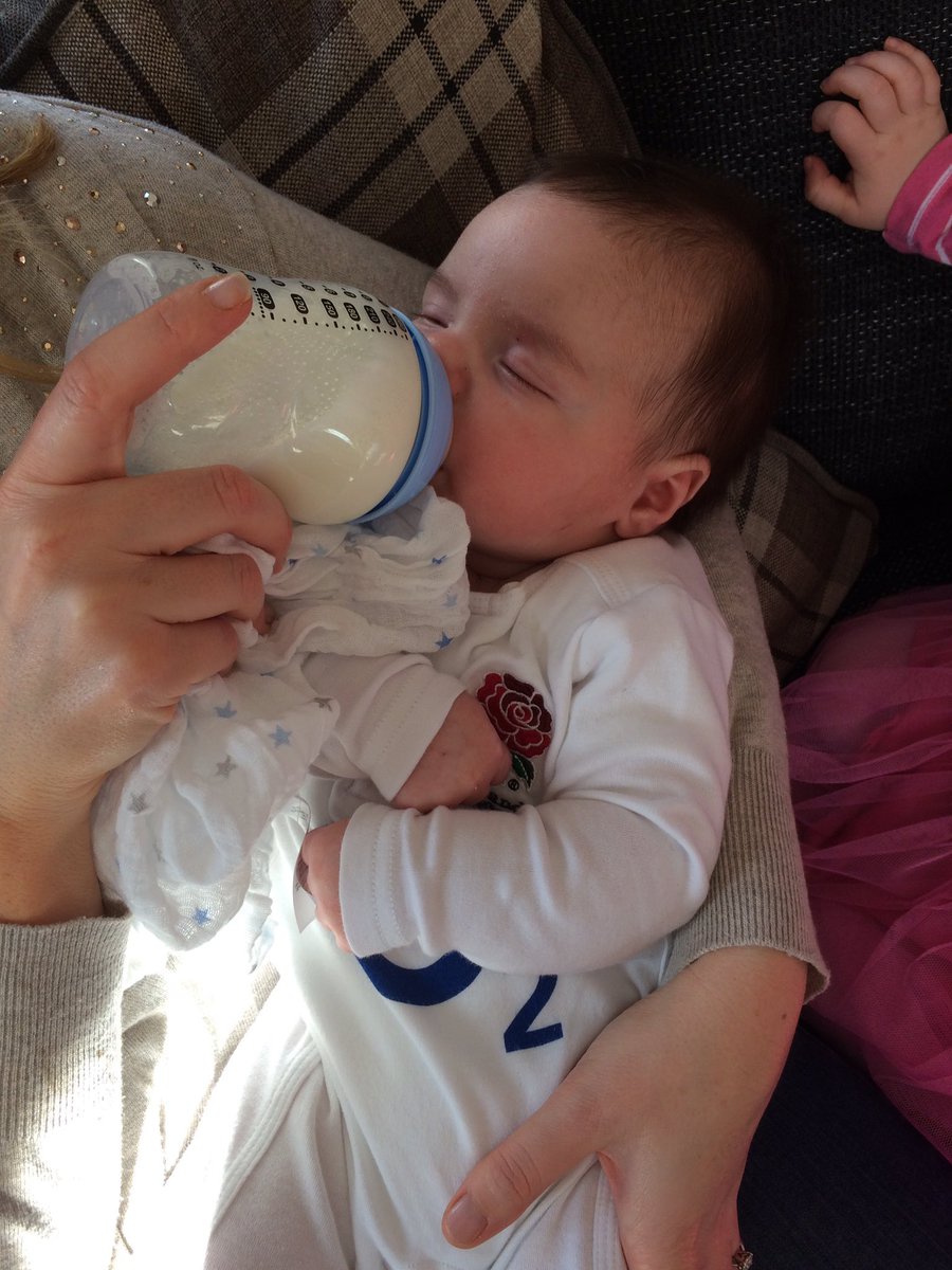 adambladwell's tweet photo. This @EnglandRugby fan is on the @JoeMarler diet #milkforme https://t.co/Y222PmCvfp