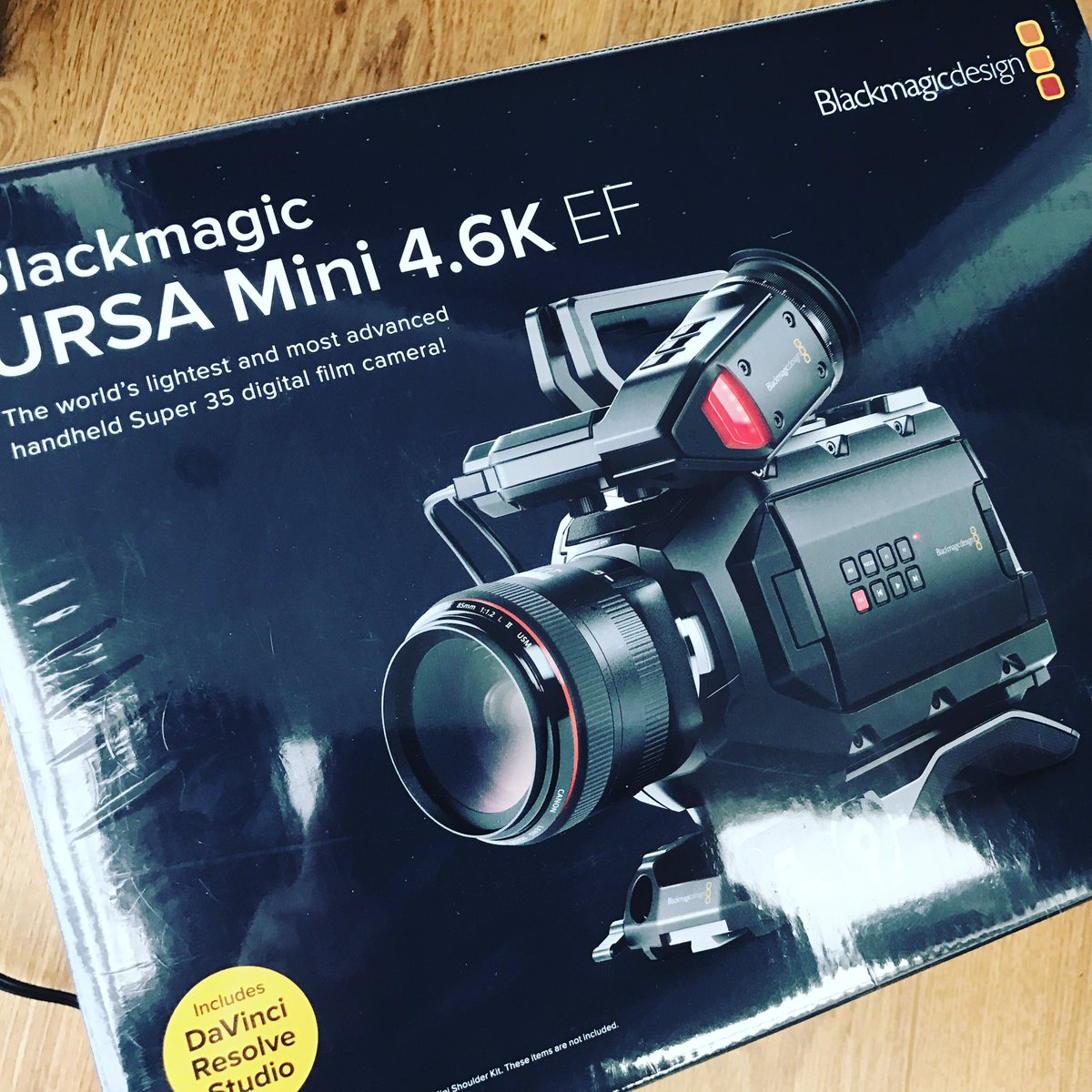 BodybuilderFilm's tweet photo. Got our camera #indiemovie #indiefilm #lowbudgetfilmmaking #ursamini #ursamini4.6k #blackmagic https://t.co/cWXoHow7Mt