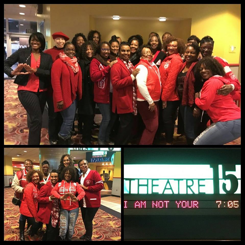 Great time with Bay Area Sorors at the DST Red Carpet screening of "I Am Not Your Negro" <a href="/dstinc1913/">dstinc1913</a> #DSTRedCarpet #IAmNotYourNegro