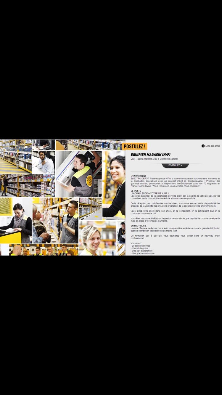Le Havre Info Ar Twitter Electro Depot Recherche Un Equipier Magasin Pour Un Cdi De 35h Lettre De Motivation Cv Adresse Ed Brun Gonfreville Electrodepot Fr Https T Co T8s6csokpn Twitter