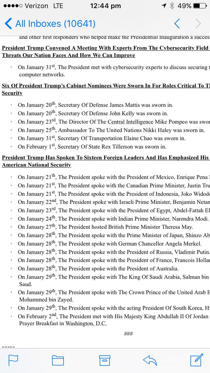 zdaniel's tweet image. Prime minister #Trumble now referred to as the "President of Australia" by the White House #whataweek