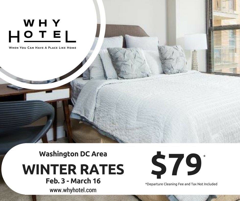 whyhotelco's tweet photo. Visiting #WashingtonDC soon? Take advantage of our amazing $79/night winter rates and experience #WhyHotel today! #washingtonDC #roadtrip https://t.co/qdwMaZ63o1