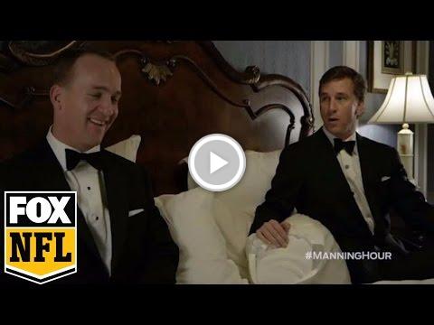HighTide385's tweet photo. Peyton Manning makes hilarious guest appearance on 'The Manning Hour' | FOX NFL K... https://t.co/fqbqsJgMBs #staged https://t.co/E88LLDZXLH