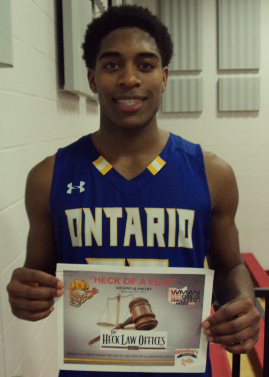 Ontario sr Quan Jackson made a #HeckOfAPlay Fri in OT win vs Shelby w 3 pointer @ end of regulation to force OT <a href="/OntBasketball/">Ontario Basketball</a> <a href="/WarriorOzone/">The O-Zone</a>