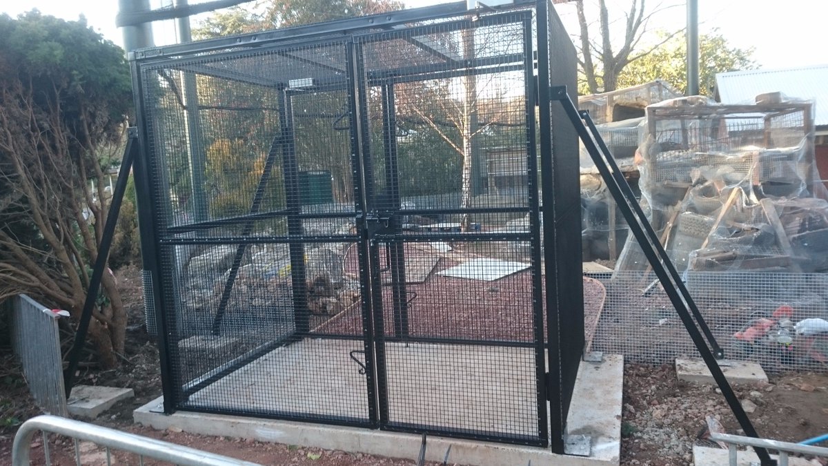avomech_ltd's tweet photo. Public Entrance frames for Bristol zoo, and the Gorilla learning shelter, all fabricated and fitted by Avomech Ltd https://t.co/tXqhxZm4LY