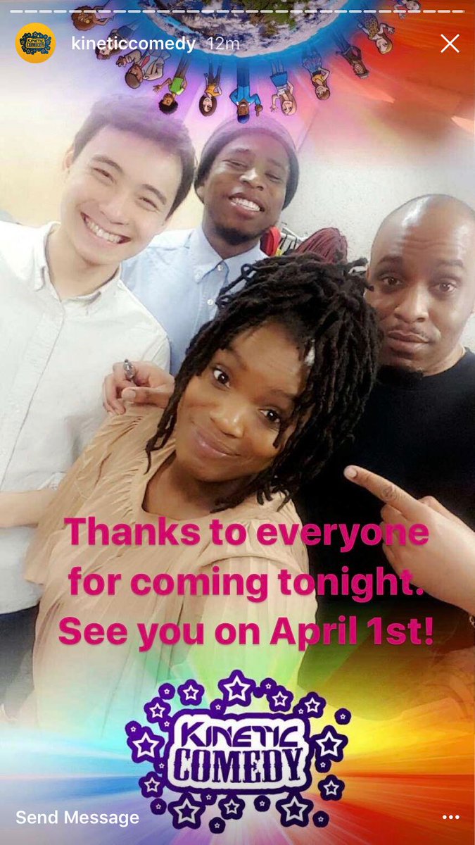 KineticComedy's tweet photo. Add us on insta, snapchat… EVERYWHERE we're kineticcomedy! #london #standup #comedy #kineticcomedy https://t.co/DyMfyGZWG3