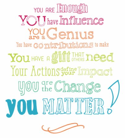 AngelaMaiers's tweet photo. #YouMatter: two words with the power to change learning, lives, and OUR world. https://t.co/SZvyjOjYYb  #Choose2Matter https://t.co/5efRvjRsLm
