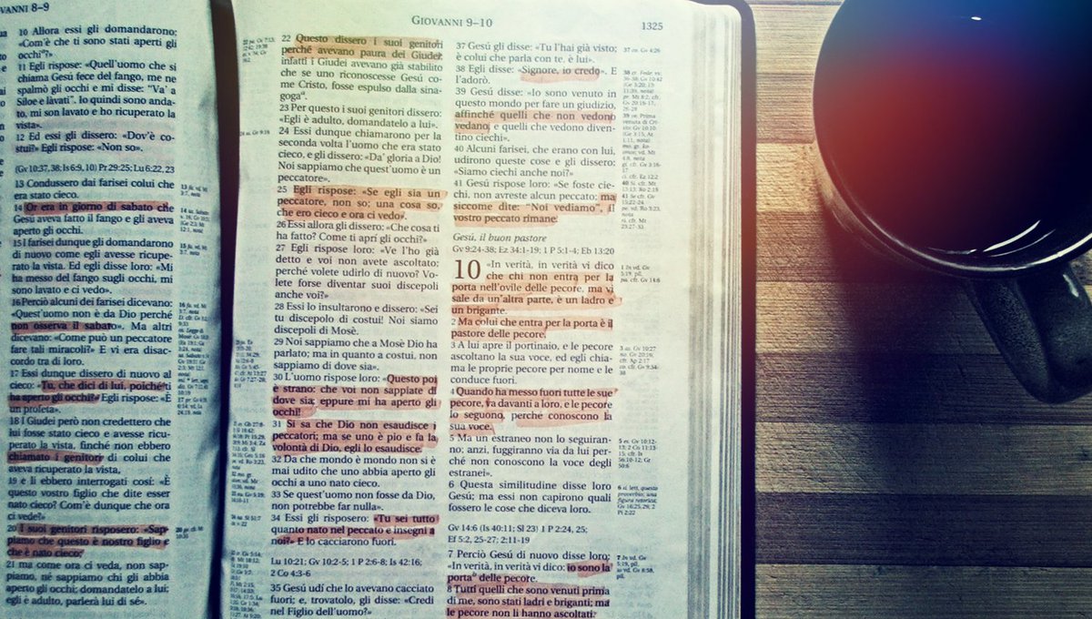 TheBabylonBee's tweet photo. Report: Christians Who Regularly Share Photos Of Bible, Coffee Significantly Godlier https://t.co/tfN47xPaOL https://t.co/pWLhUOVLDQ