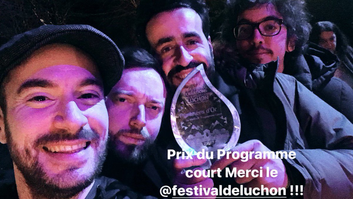 SERGE a reçu le prix du programme court ! On est très heureux ! Merci le <a href="/FestivalLuchon/">Festival de Luchon</a> !!