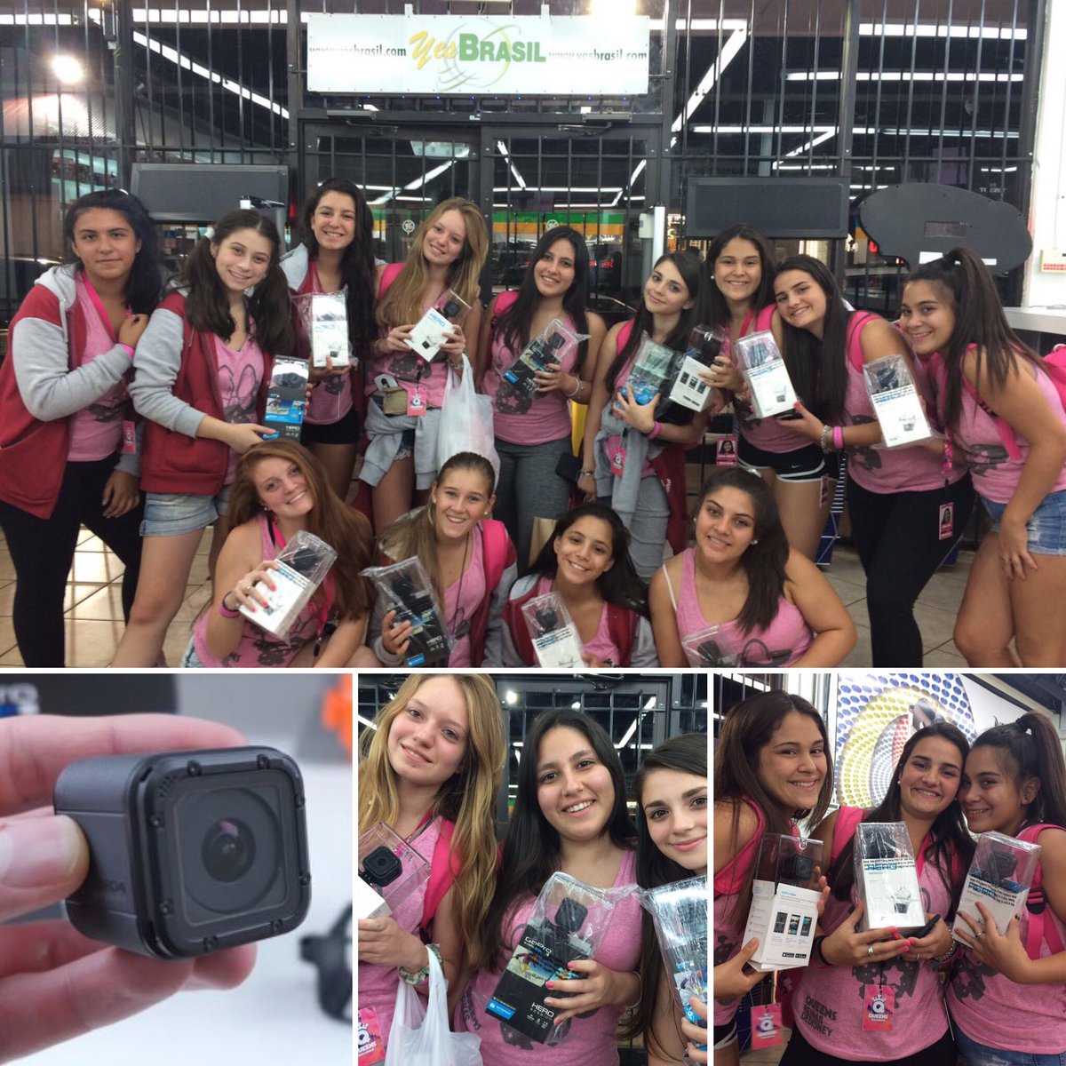 ViajaaDisneyOK's tweet photo. #GoQueens #GoPro las primeras #queens que reservaron su viaje, hoy recibieron sus cámaras #GoPro de regalo 🙆😃📷 🎢🎡🏰 https://t.co/Mnp4TD2nfw